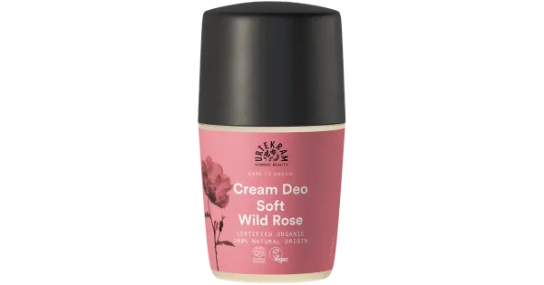 Urtekram rulldeodorant Wild Rose Cream 50ml