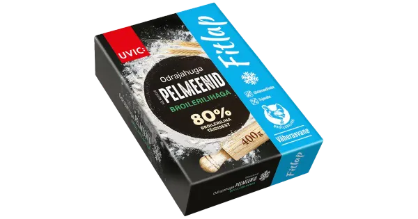 Uvic Fitlap Odrajahust Pelmeenid Kanalihast 400 g