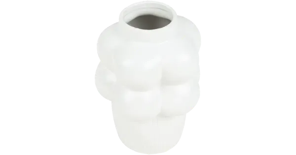 Vaas valge 19 cm