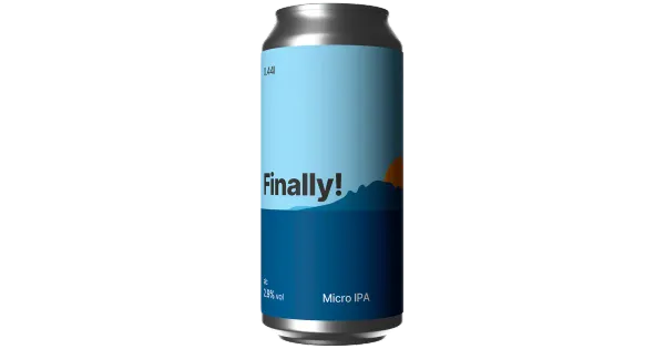 Vaat Finally! Micro IPA õlu 2,9%vol 440 ml