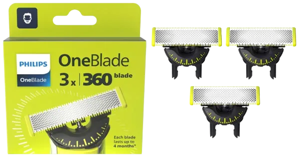 Vahetusterad Oneblade 360 Qp430/50 3tk