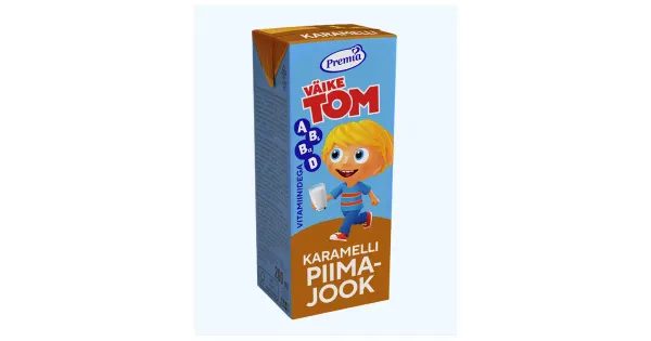 Väike Tom kõrgkuumutatud piimajook karamelli ja vitamiinidega, 200 ml