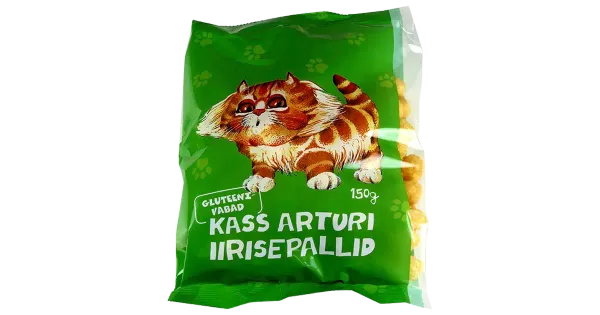 Väike Väänik kass Arturi iirisepallid 150 g