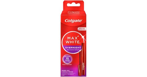 Valgenduspliiats Colgate Max White ööseks