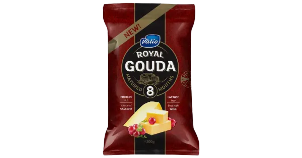 Valio Juust Royal Gouda Black, 200 g