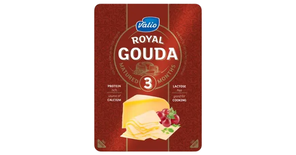 Valio Juust Royal Gouda Red, viilutatud, 150 g
