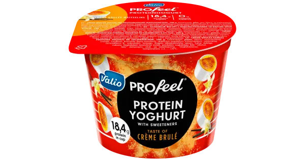 Valio Profeel Creme brulee maitseline jogurt, 200 g