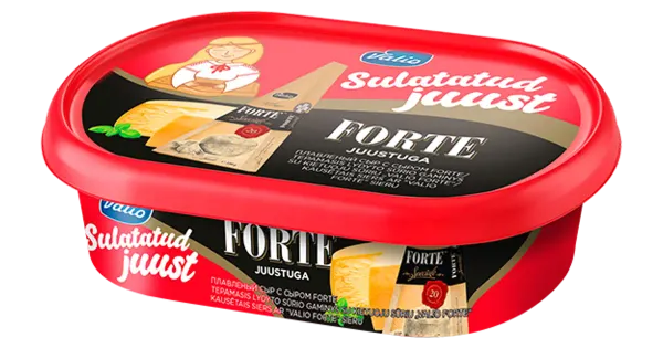 Valio sulatatud juust Forte juustu 185g