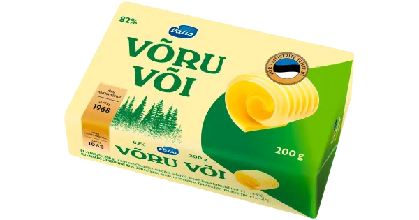 Valio Võru või 82% 200g
