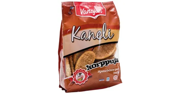 Vanajan laktoosivabad kaneelikuivikud, 340 g