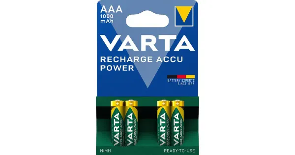 Varta aku aaa 1000 mah 4tk