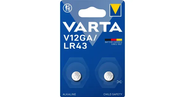 VARTA ALKALINE Special V12GA/LR43 2kpl