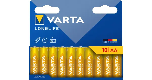 Varta leelispatarei longlife aa 10tk