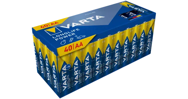 Varta leelispatarei Longlife Power AA 40 tk