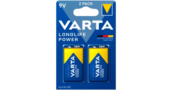 Varta patarei high energy 9v 2tk