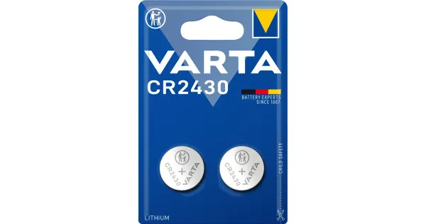 Varta patarei liitium CR2430 2 tk