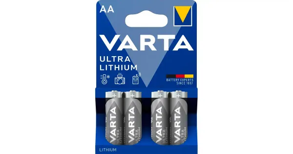 Varta patarei ultra lithium aa 4 tk