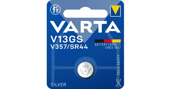 VARTA SILVER Coin V13GS/V357/SR44 1kpl