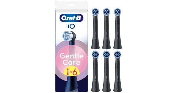 Varuhari iO Gentle Care Black 6 tk