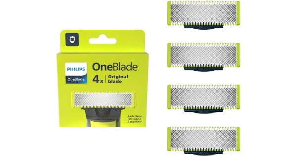 Varutera Philips OneBlade Original QP240/50 4 tk