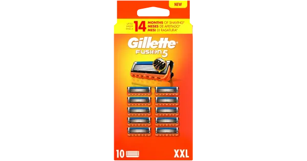 Varuterad Gillette Fusion 5-tera 10tk