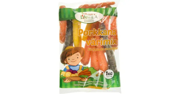 Värviline porgand 1 kg