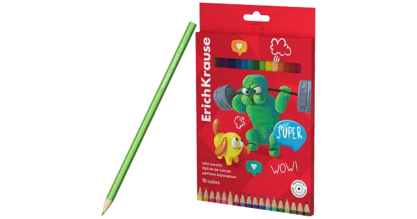 Värvipliiatsid 18 värvi jolly friends