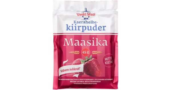 Veski Mati Kaerahelbe kiirpuder Maasika 45 g
