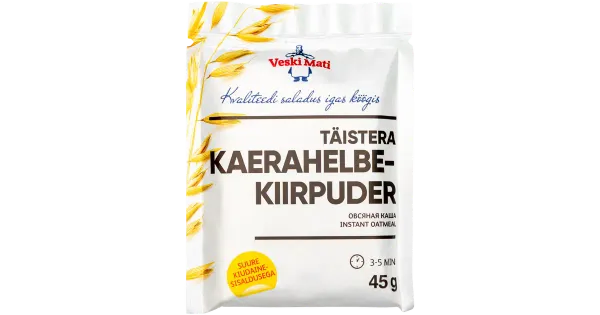 Veski Mati täistera kaerahelbe kiirpuder 45g