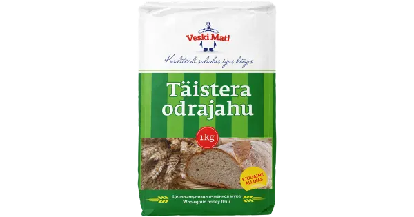 Veski Mati täistera odrajahu 1kg
