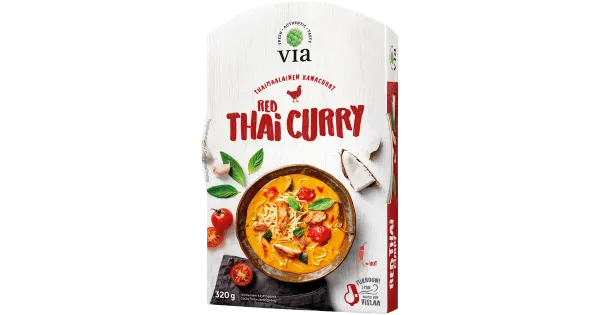Via Red Thai Curry eine 320 g