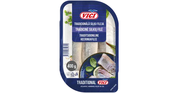 Vici Heeringafilee Traditsiooniline 400 G