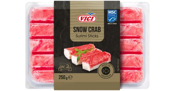 Vici Lumekrabi Krabimait.Pulgad Surimi 250 G