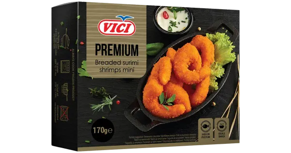 Vici Paneeritud Surimikrevetid Mini 170 g