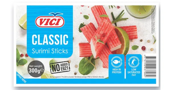 Vici Surimist Pulgad, Jahutatud, 300G