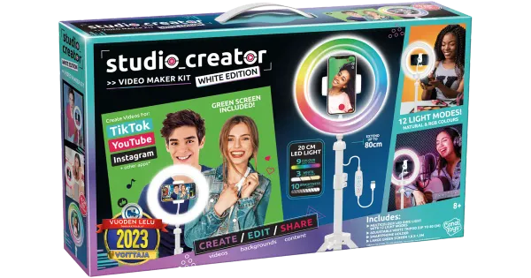 Video maker kit kodustuudiokomplekt