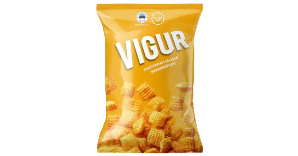 VIGUR Juustumaitselised maisikrõpsud 90g