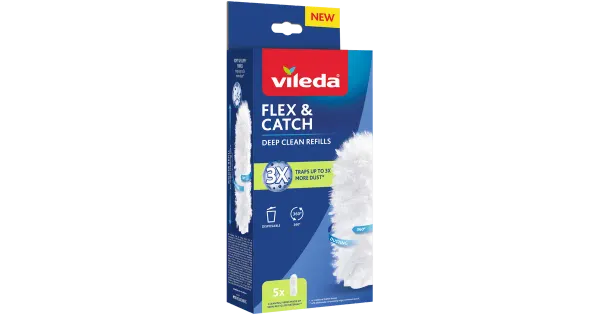 Vileda Flex&Catch tolmuharja varud 5tk
