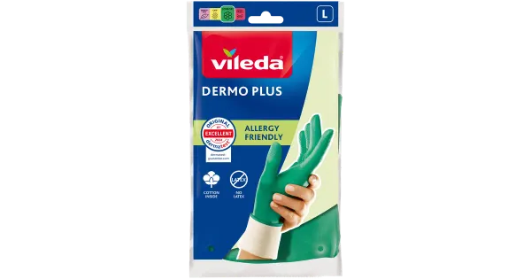 Vileda nitriilkindad dermo plus L 1tk