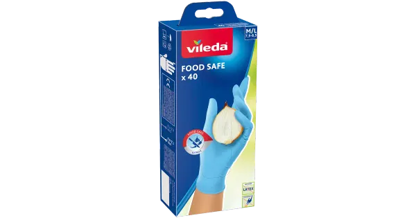 Vileda nitriilkindad Food Safe M/L 40tk