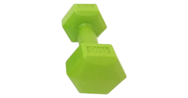 Vinüülhantlid 1 kg 2 tk