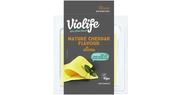 Violife Mature Cheddar maitselised võileivaviilud 200g