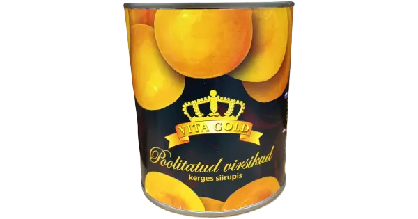 Vita Gold poolitatud virsikud 850ml