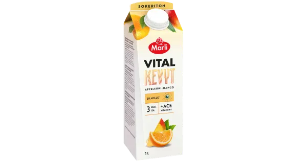 Vital Kevyt Marli orange-mango suh.vaba mahlajook 1l