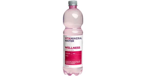 Vitamineral Wellness vaarika-aaloe vera maitseline vitamiinivesi 750 ml