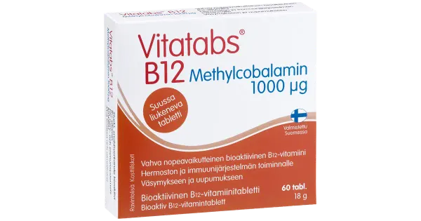 Vitatabs B12 vitamiin 1000 MCG 60tk