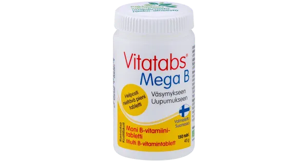 Vitatabs Mega B-vitamiinid 150tk 60g