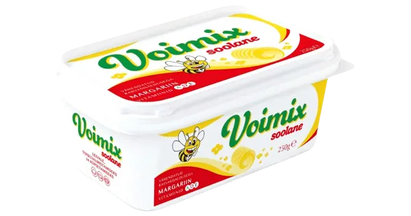Voimix Vähendatud rasvasisaldusega soolane margariin 60%, 250 g