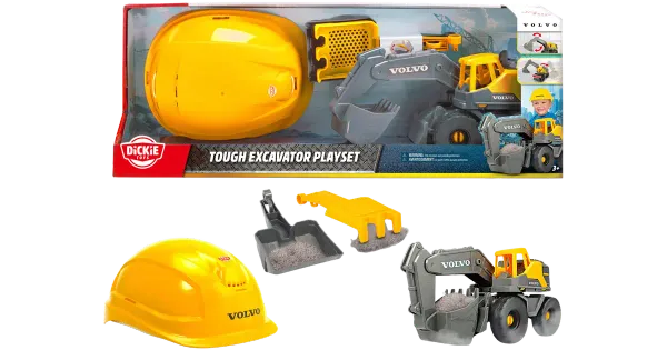 Volvo kaevurite mängukomplekt
