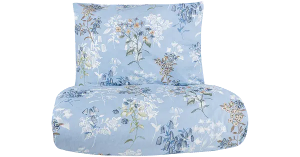 Voodipesukomplekt Adele 150x210+55x65 sinine